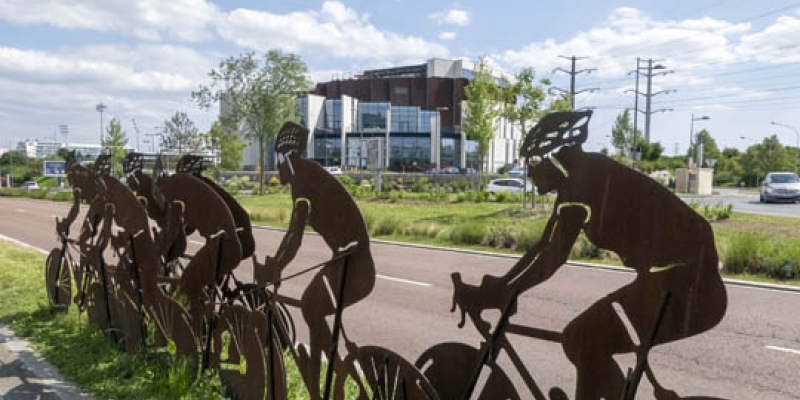 Visiting the Martin Luther King Center in Creteil